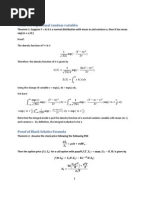 Download Proof of Black Scholes Formula by Michael Yuk SN65610109 doc pdf