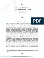 12.8 PP 528 540 The Use of Experts by The International Court of Justice
