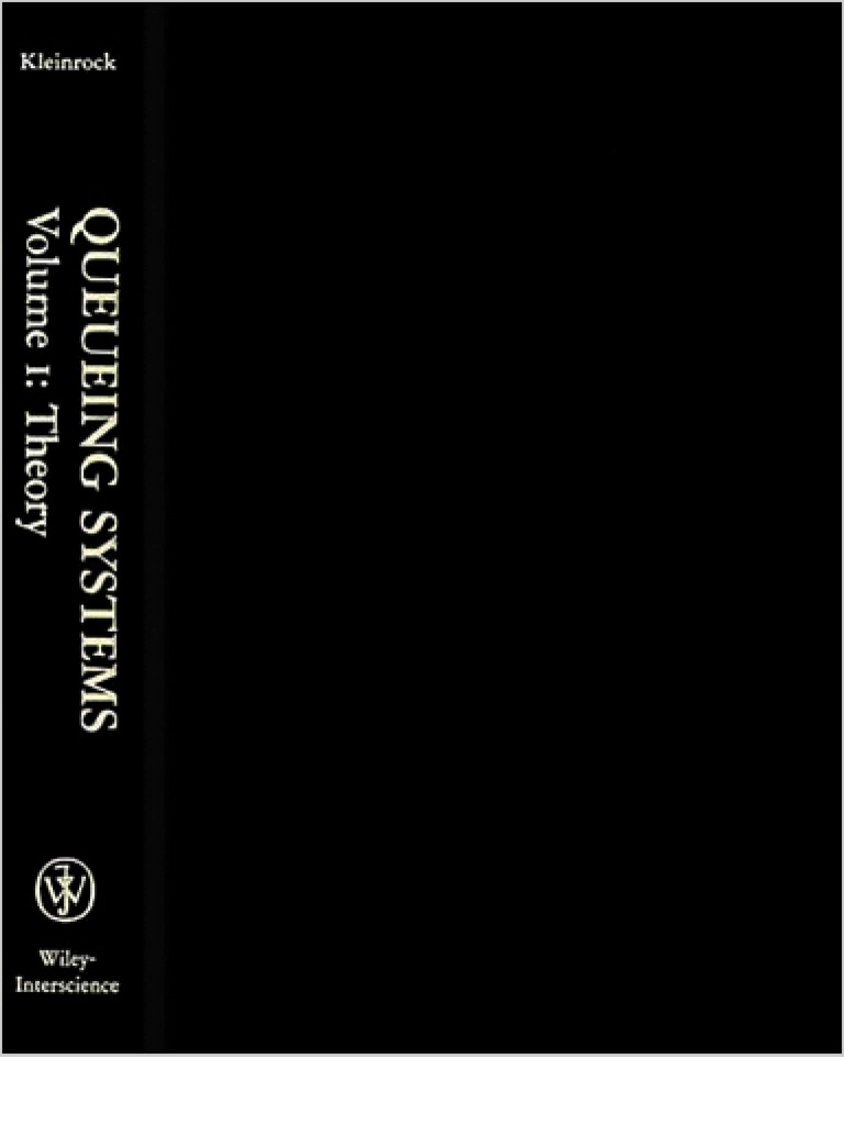 洋書 Queueing Systems, Volume I  Theory Queueing Systems Volume 1 Theory - Kleinrock - Wiley - 1975 | PDF
