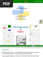 Lecture 8-GUI