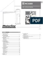 Bariera Manual Motorline