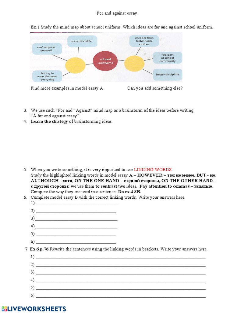 For and Against Essay 1 | PDF | Essays | Cognitive Science