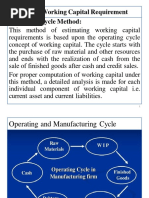FM5.5 Estimating WC Requirement