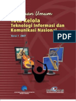 Permen Kominfo 41 Dan Buku Panduan Tata Kelola TIK