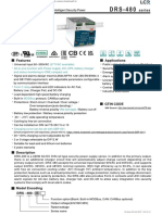 UPS - Mean Well - DRS-480 Series - Datasheet - Eng