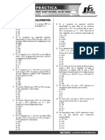 Tarea Domiciliaria - 5to - Sec - Calorimetría