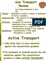 Chapter 3 - Movement Into and Out of The Cell - Active Transport