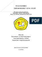 Revisi Observasi Imamat - Daniel Martin Sudjarwo 