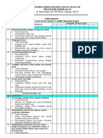 Ceklist Perawatan Bayi Sehari-Hari 2021-2022