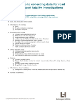 Road Fatality Investigation Guideline