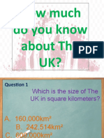 Midterm How Much Do You Know About The UK