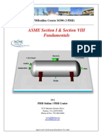 Fundamentos Del Codigo ASME, Secciones I y VIII Div. 1