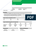 Classifications: For Mild Steels and 490mpa Tensile Strength Steel