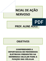 Potencial de Aã - Ã - o Nervoso