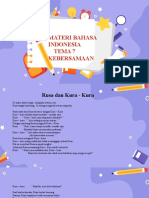 Materi Bahasa Indonesia Tema 7