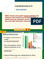 Conserving Biodiversity (5.3) : State Standard