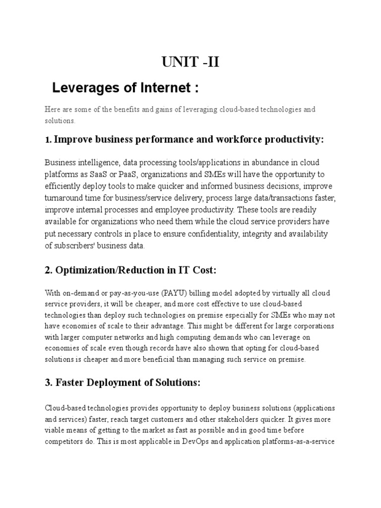 Cloud Computing Notes (UNIT2) PDF Cloud Computing Virtualization