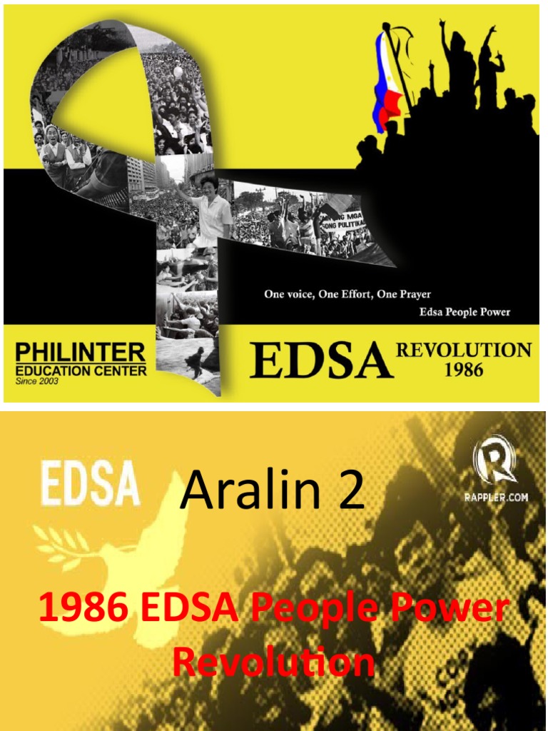 AP 6 PPT Q4 - 1986 Edsa People Power Revolution | PDF