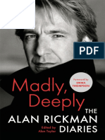 Madly Deeply The Alan Rickman Diaries - 1-290