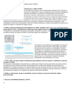 Estudo Dirigido - Biologia Celular citoesqueleto