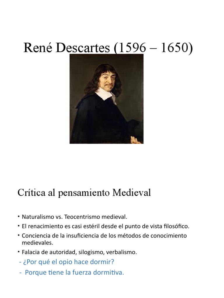 René Descartes (1596 - 1650) | PDF | René Descartes | Verdad
