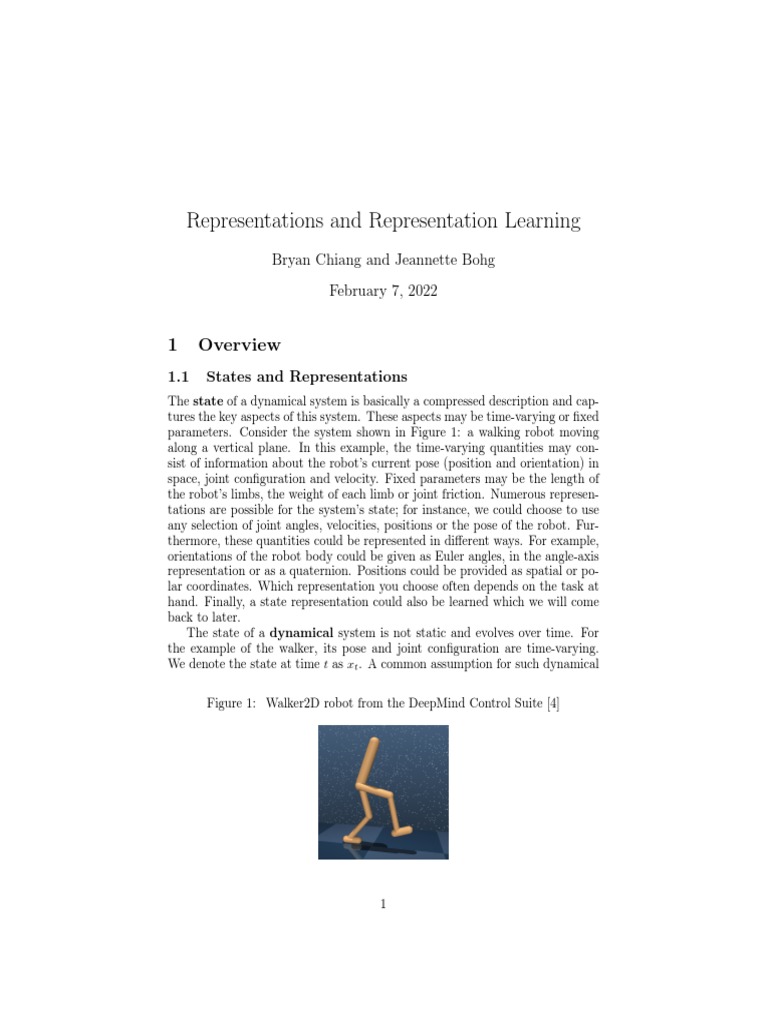 07 Representation Learning | PDF | Computer Vision | Cognition