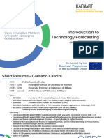 Introduction To Technology Forecasting