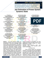 A Review of State Estimation of Power System Dynamic State