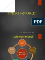 Sistemas Notariales