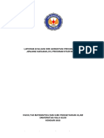 Dokumen LED (Lembar Evaluasi) Prodi Biologi FMIPA UHO