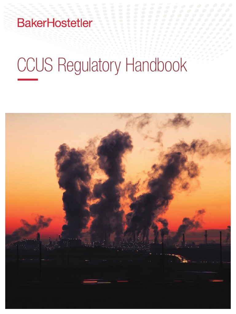 CCUS Regulatory Guide 2023 | PDF | Carbon Capture And Storage | Carbon ...