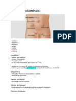 Hernias Abdominais, Pré-Op, Complicações CX