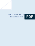 Boletin Informativo Enero A Marzo 2022