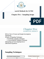 Chapter 5 - Sampling Design - NAC