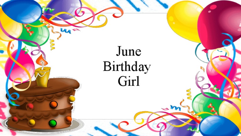 Month Birthday June | PDF
