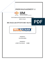 Inventory Management at Big Bazaar