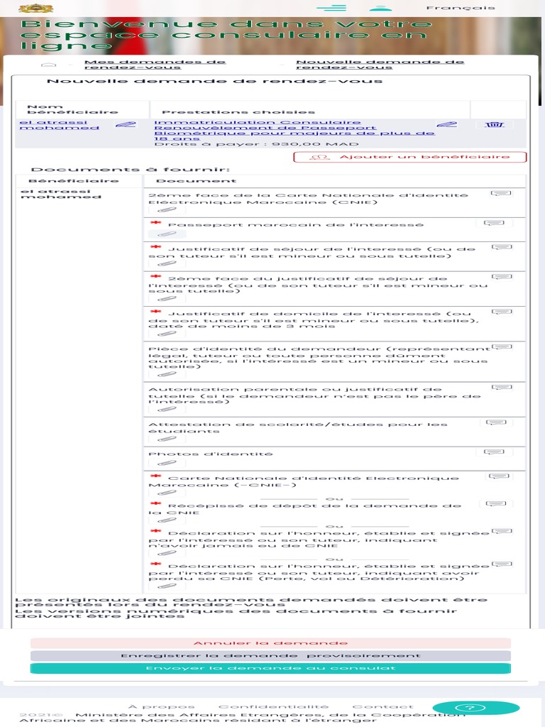 Demande de CNIE : Documents requis | PDF | Gouvernement et identité ...