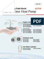 Air To Water Heat Pump: Engineering Data Book