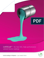 LoVOCoat - For Low VOC High Performance Solvent Borne Coatings