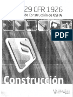 295645592 Xx OSHA 29 CFR 1926 Reglamento de Construccion de OSHA