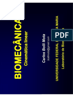 Biomecânica (Cinemática Linear)