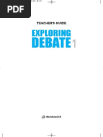 Exploring Debate 1 Teacher's Guide (1권)