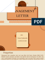 Management Letter