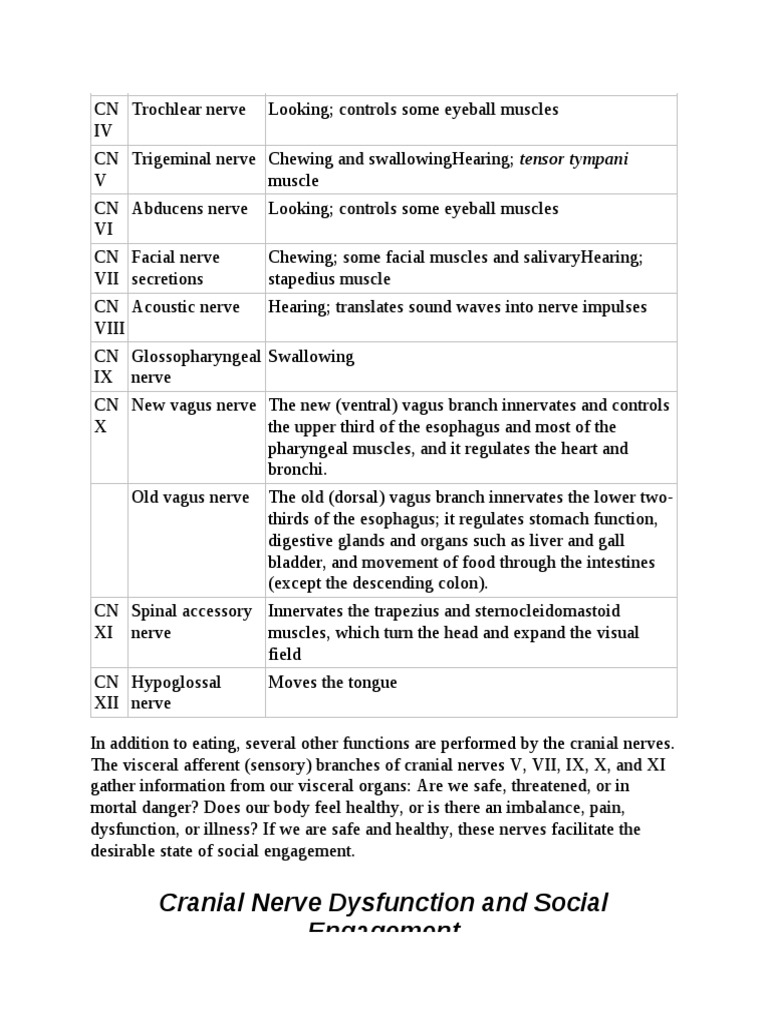 Accessing The Healing Power of The Vagus Nerve Self Help Exercises For