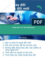 Chuong 11 - Thay Doi Va Doi Moi
