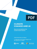 Climate Change and Ai