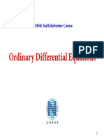 4 Ordinary Differential Equations