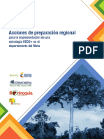 Acciones de Preparación Regional para La Implementación de Una Estrategia REDD+