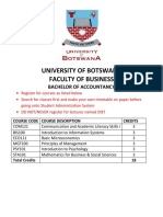 Faculty of Business Courses To Register For Under Specific Programmes 19062023