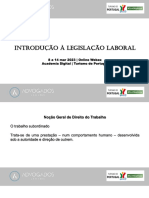 Formação Interpretação Do Direito Do Trabalho